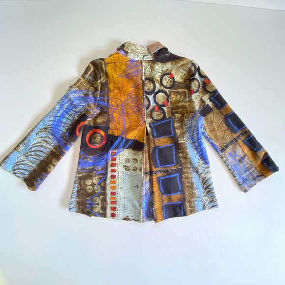 Simply Art Dolcezza Over Sized Fall 3/4 Sleeve Jacket XS - Picture 8 of 14